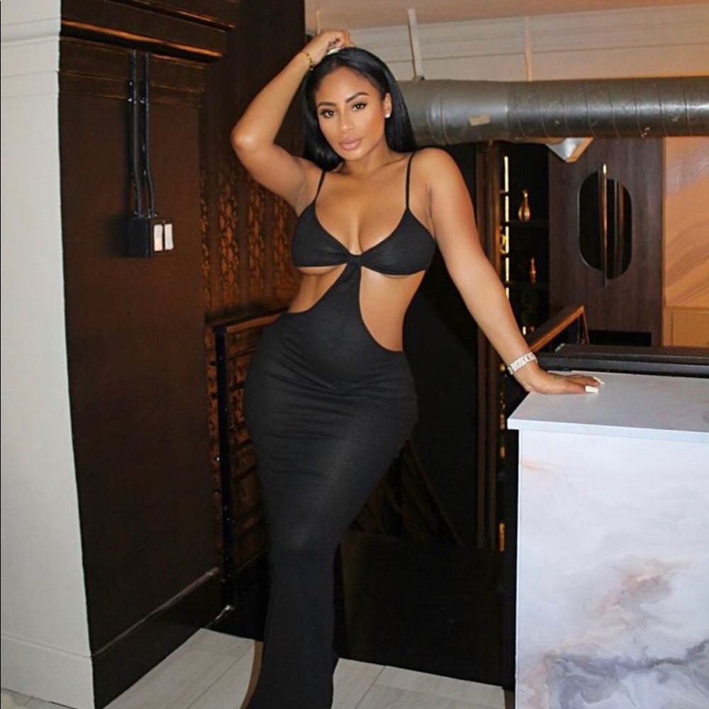 Kelly Hollow-Out Dress